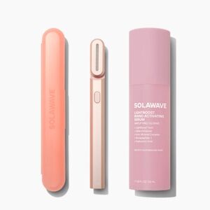 SOLAWAVE 4-in-1 Skincare Wand Kit (Skincare Wand + Activating Serum) BRAND NEW